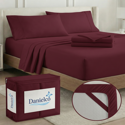 Full Bedding Set with Our Never-Slip Bed Sheet Technology