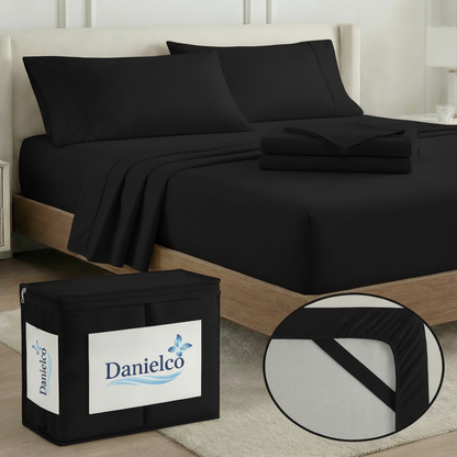 Full Bedding Set with Our Never-Slip Bed Sheet Technology