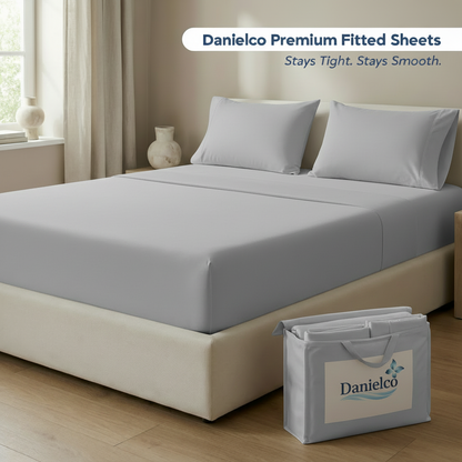 Full Bedding Set with Our Never-Slip Bed Sheet Technology