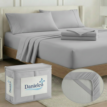 Full Bedding Set with Our Never-Slip Bed Sheet Technology
