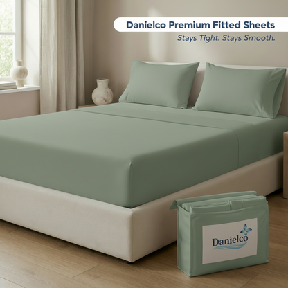 Full Bedding Set with Our Never-Slip Bed Sheet Technology