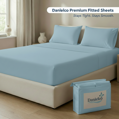Full Bedding Set with Our Never-Slip Bed Sheet Technology