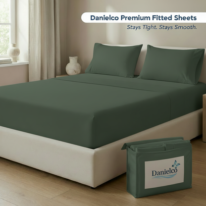 Full Bedding Set with Our Never-Slip Bed Sheet Technology