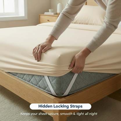 Full Bedding Set with Our Never-Slip Bed Sheet Technology