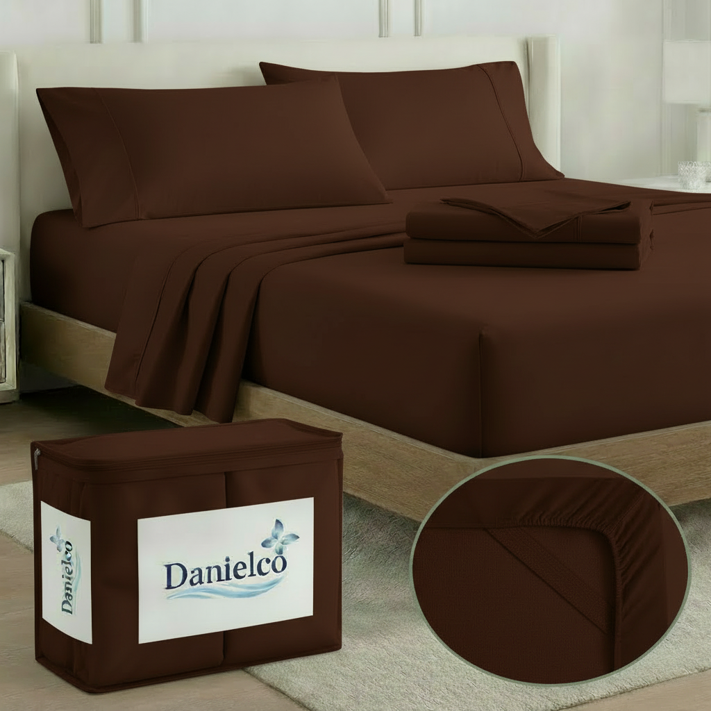 Full Bedding Set with Our Never-Slip Bed Sheet Technology